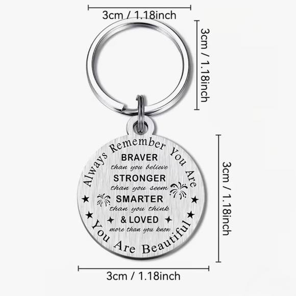 Hello Kitty Silver Keychain - Picture 2 of 3